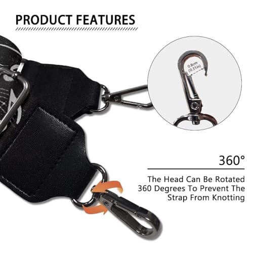 Image of Jeiento Wide Purse Strap Wide Shoulder Strap Adjustable Replacement Belt Soft Guitar Shoulder Straps for Women Girls Gifts