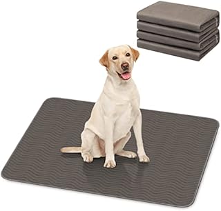 AK KYC 120x90cm Dog Training Pad 2-Piece Machine Washable Dog Urine Pad Super Absorbent Pet Incontinence