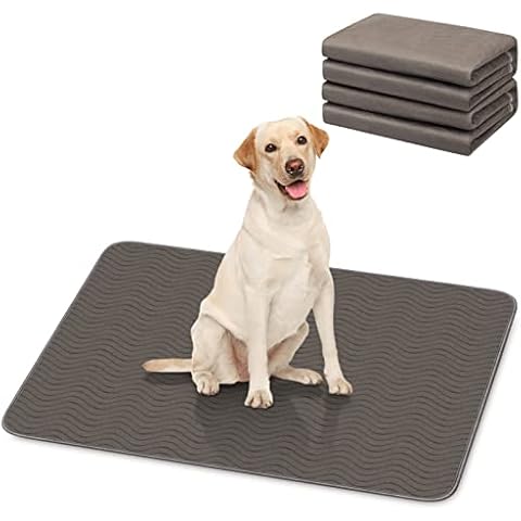 AK KYC 120x90cm Dog Training Pad 2-Piece Machine Washable Dog Urine Pad Super Absorbent Pet Incontinence Cover