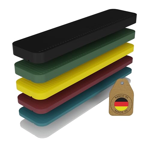FUX 100 Spessori in Plastica per Mobili - Distanziatori 100x24x1-6mm per Vetri e Piastrelle, Cunei per Parquet - Polipropilene (PP) Resistente - Made in Germany