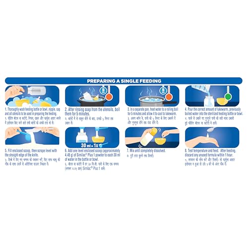 Similac Plus Stage 1 Infant Formula, Up to 6 Months, 400g Tin, with HMO, Supports Baby's Immunity and Brain Development, Powder