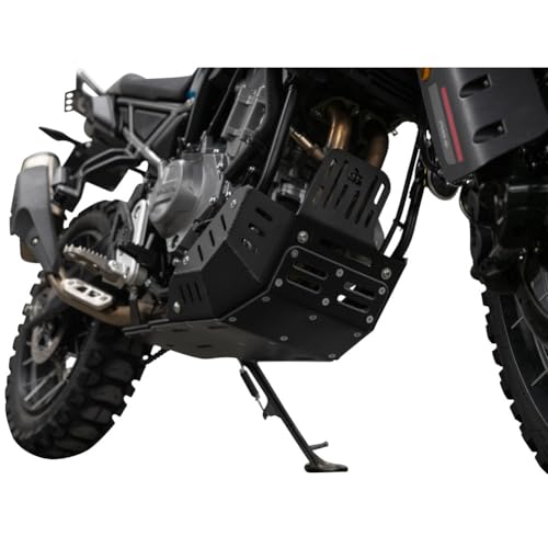 TUSK Quiet Glide Adventure Skid Plate Black for CFMOTO Ibex 450 2025