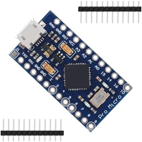 Amazon.com: DiGiYes Pro Micro 5V 16MHz Micro-USB Development Module ...