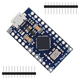 DiGiYes Pro Micro 5V 16MHz Micro-USB Development Module Board with 2 Row Pin Header Fit for Arduino