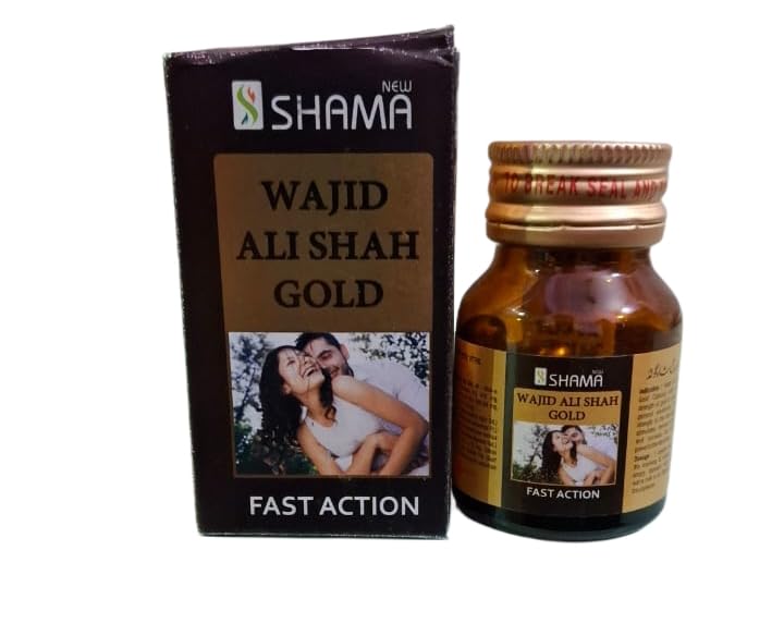 A S ayurved dawakhana Wajid ali shah gold Capsule 10cp fast action