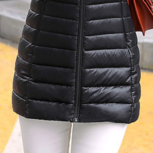 Veste matelassée isolée mi-longue avec isolation thermique