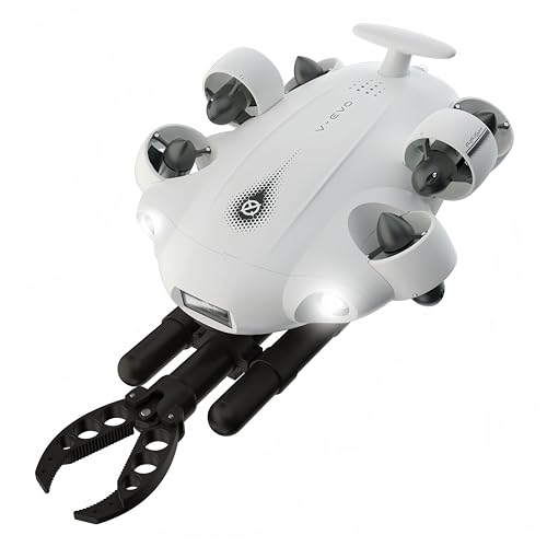 CAMOLECH FIFISH V-EVO 4K Underwater Drone with Robotic Arm AI Vision Lock 360° Omnidirectional...