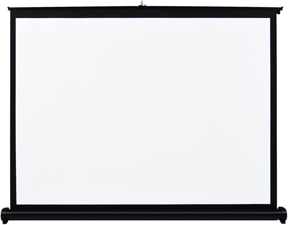 Écran de projection pliable et rétractable blanc pour votre cinéma maison portable - 4