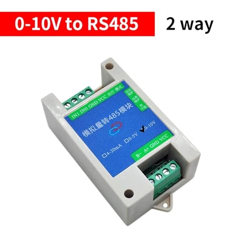 Convertidor analógico a RS485 con entrada doble de 0-10V 2