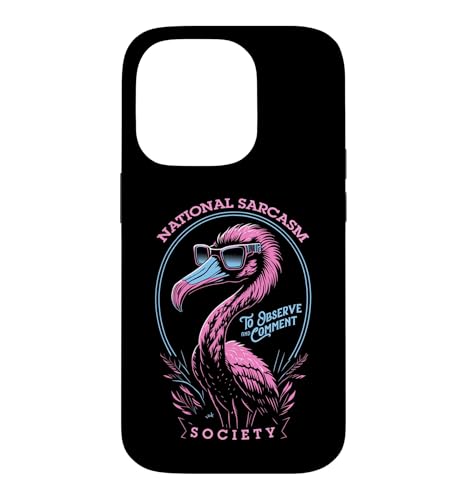 National Sarcasm Society �ʔ�������ȃt���~���S�R�����g �X�}�z�P�[�X iPhone 14 Pro �p
