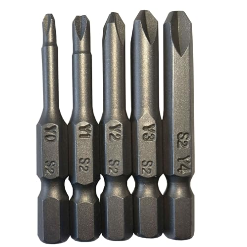 Y0 Y1 Y2 Y3 Y4,5 pièces Tri Wing Tournevis magnétique multifonction Embouts pour montage et réparation