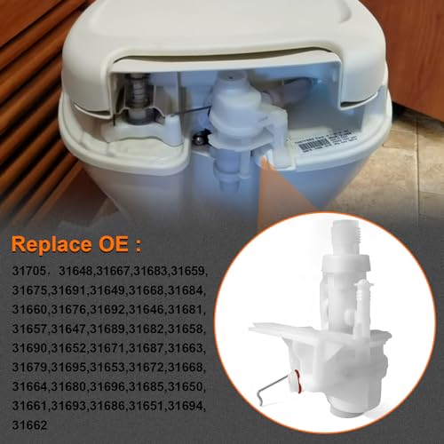 Image of 2pack 31705 RV Toilet Water Valve Module Assembly Fits for Thetford Aqua-Magic V High and Low Models