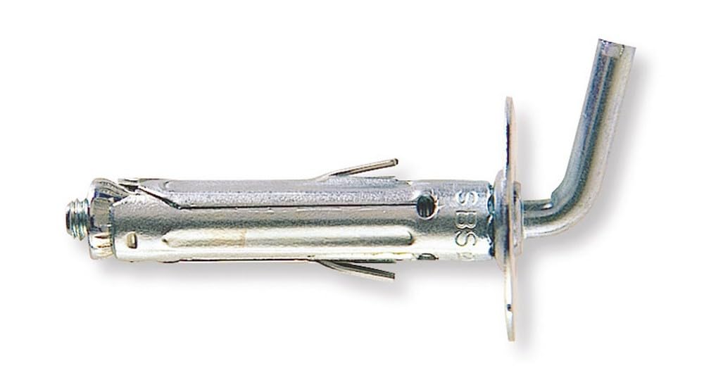 100PZ TASSELLO SBS 9/8 CON GANCIO CORTO 100 PZ. mm. 9x45