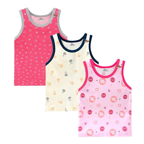 Image of Kidbee Cotton Vests for Boys & Girls (Set of 3)