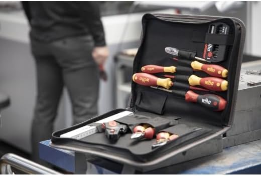Juego de herramientas Wiha para electricista con bolsa 31 piezas miniatura 2