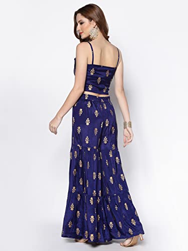 Image of SERA Women's Silk Fit and Flare Full Length Casual Dress