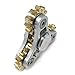 JIUFACAI Riduttore di Stress Ansia Killing Time Kids Adult Gift Spinner a Mano 4 Gear Linkage Fidget Spinner Giocattoli Antistress Tri-Spinner Fidget