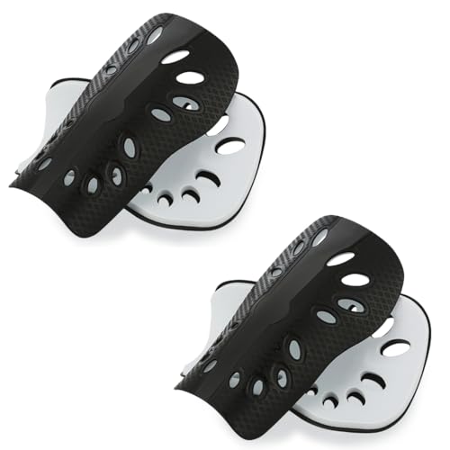 ADEGARI Soccer Shin Guards for Kids Youth,2 Pair Comfortable and Breathable Shin Pads for Boys Girls Teenagers Lightweight Football Calf Protective Gear Cushion Reduce Shocks