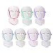 LED Photon Therapy Mask with 7 Color Light Treatment | Face Beauty Skin Care Phototherapy Mask by GlobalCareMarket (With Neck)