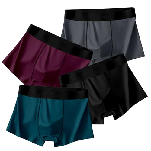 Image of Men's Printed Boxer Briefs for Everyday Wear | Premium Stretch Underwear | Comfortable Fit & No Ride-Up