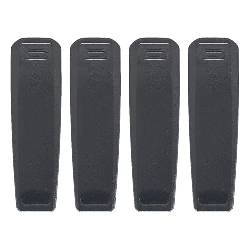 YiNiTone 4 Stück MB-133 Gürtelclip für ICOM IC-F1000 IC-F1100DS IC-F2000 IC-F2100DS IC-F3400 IC-F4400 IC-A16 IC-A25 IC-M25 IC-M37 IC-M93D Radio kompatibel für BP-279 BP-279 BP-280 Batterie