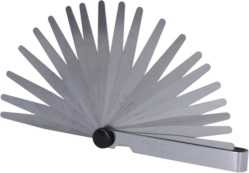 BRILLIANT TOOLS BT114901 Galga de espesores de precisión, 0,05-1 mm [Powered by KS TOOLS]