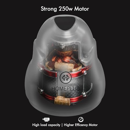 Image of Homeplus Electric Chopper Nova 250W (CH-1311) | Vegetable, Fruit & Meat Chopper with Whisking Function | Dual Blade System, 700ml Bowl, Fast Chopping, Easy Clean, Compact (Silver)