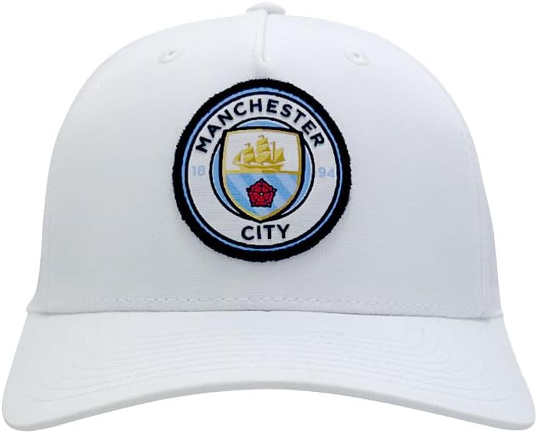 Manchester City FC Color Badge Premium Hat - White
