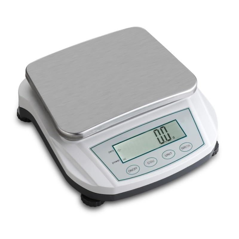 Balanza Digital De Laboratorio De Precisión De 0,01 G, Plato De 128 X 157 Mm, Repetibilidad De ±0,02 G, Pantalla LCD Retroiluminada, Modo De Pesaje Inferior, Rs232C: para Pesa
