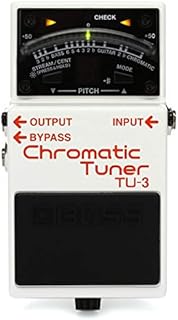 Boss TU-3 Chromatic Tuner Pedal with Bypass