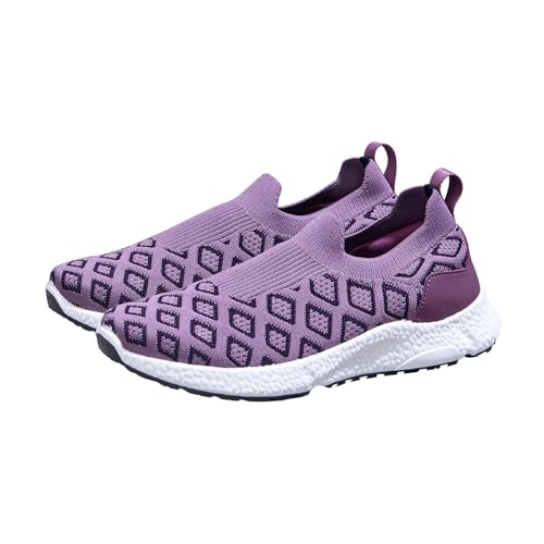 Image of Neeman's Crystal Knit Slip On for Women | Breathable Knit Upper, Cushioned EVA Sole | Lightweight, Flexible Shoes for Everyday Comfort