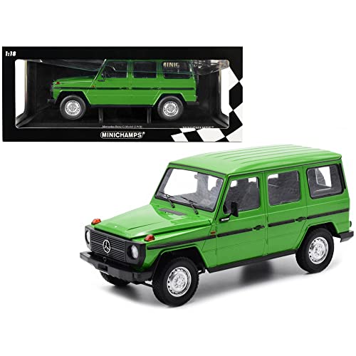 Minichamps 1:18 1980 Mercedes G-Model Long Verde miniatura 4