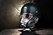 HeroCrafts Ranger Helmet NCR Armor Helmet Cosplay Deluxe Full Head Resin Mask Mask for Halloween Costume Collectible Prop (Advanced Version)