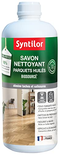 SYNTILOR - Savon Nettoyant Parquets Huilés Biosourcé 1L Cover