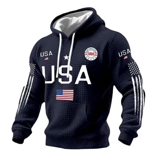 Chaqueta verano hombre con protección solar y capucha transpirable sudadera azul