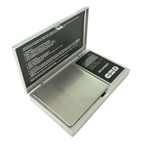 Headchef HC001 Scale 100 g, Black, Silver