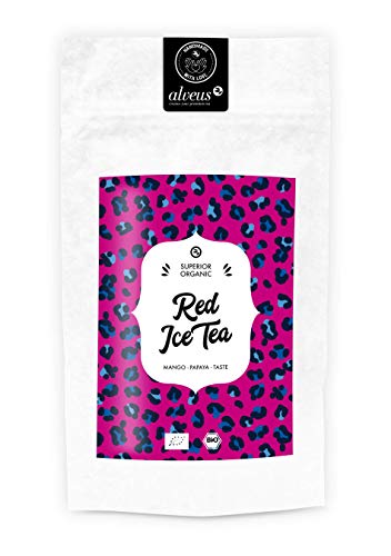 Preisvergleich Produktbild Alveus Red Ice Tea - Mango-Papaya Taste - 100g Bio-Eistee Packung