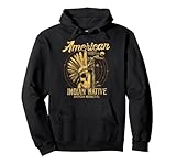 American Native Indian Hoodie American Motorcycle Gift Top Pullover Hoodie