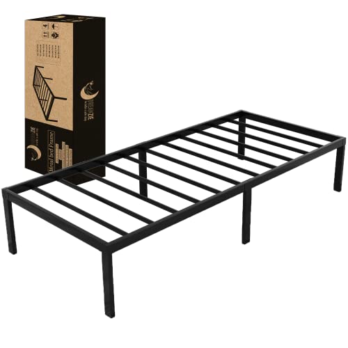 Dreamzie 160x200 bedframe met witte metalen doos veer - 160x200 doos veer met voeten - hoogte van 41 cm - resistent, gemakkelijke montage, grote Dreamzie 160x200 bedframe met witte metalen doos veer - 160x200 doos veer met voeten - hoogte van 41 cm - resistent, gemakkelijke montage, grote