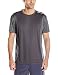 HEAD Men's Blade Performance Crew Neck Top, Asphalt, Medium