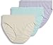 Jockey Women's Elance Breathe French Cut 3-Pack Violet Veil/Sandy Shimmer/Minty Mist 7