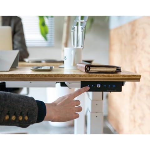 Amazon | BORDERLESS オフィスデスク 昇降デスク 完成品 組立不要 FeEL