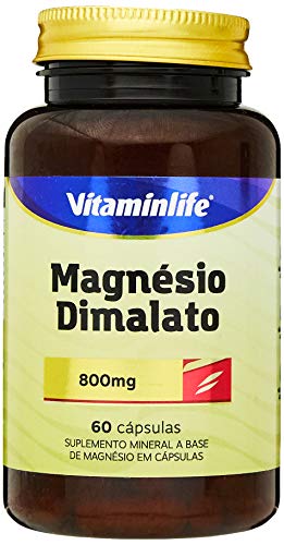 Magnésio Dimalato - 60 Cápsulas, VitaminLife