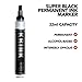 Krink K-71 Super Black Permanent Ink Marker - Bold and Opaque Fine Art Graffiti Markers for Any Surface - Permanent Markers with Alcohol-Based Ink for Metal Glass Paper Painted Surfaces and More…