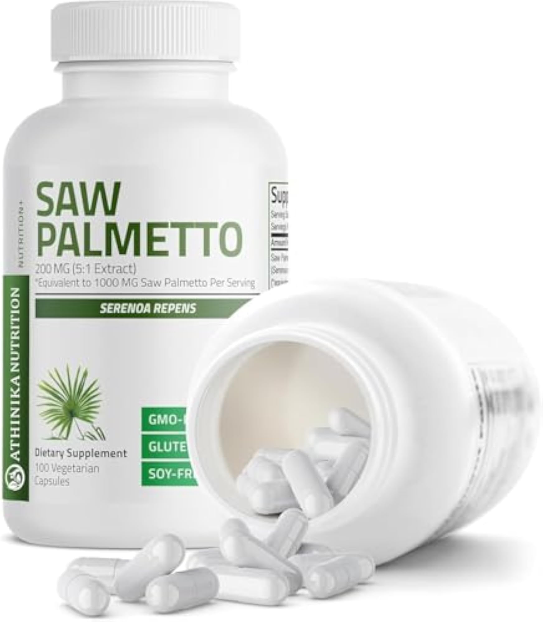 Saw Palmetto Extra Strength, 100 Vegetarian Capsules