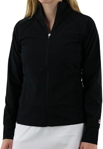 Fila Womens Tennis Essentials Track Jacket Black L