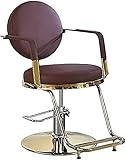 [Multifunción] Nuestras sillas de barbero hidráulicas tienen una función giratoria, puede ajustarlas fácilmente al ángulo deseado. Es ideal para tratamientos de spa, afeitado, tatuajes, cortes de pelo, cosmetología, estilismo, etc. en salones.