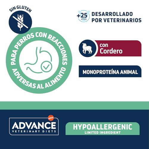 Advance Diets Nassfutter für Hunde – Hypoallergenic Limited Ingredient Lamm – 6 Packungen mit je 400 g
