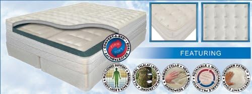 15" QUEEN InnoMax® Luxury Support™ Medallion Adjustable Air Bed w/Dual 50 Number Remote Controls