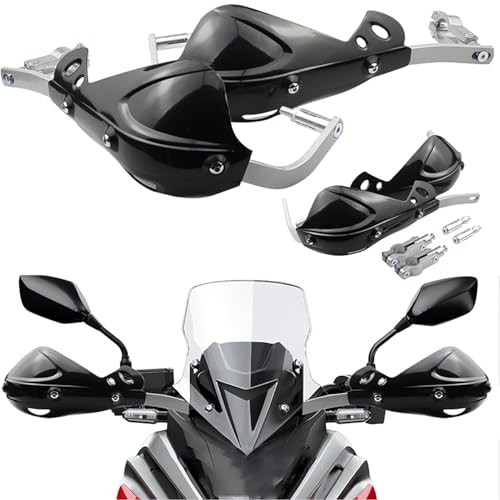 Protège-mains moto guidon 22mm-25mm bouclier protecteur poignée Yamaha CP250